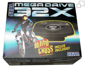 PAL/SECAM Mega Drive 32X Motocross Championship Bundle